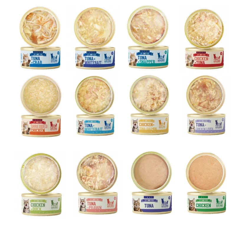 AFFACO Standard Pet Snack Food OEM ODM Canned Chicken and Duck for Dogs Flavor Complete Cat Wet Food Royal Sustainable Everyday