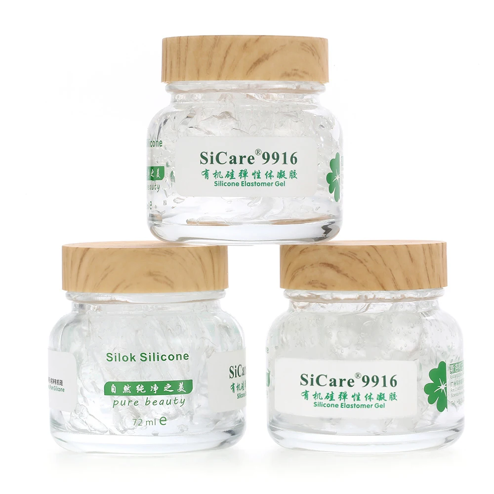 Non-Volatile SiCare9916 smooth and wrinkle covering for skin care cosmetics Silicone elastomer gel