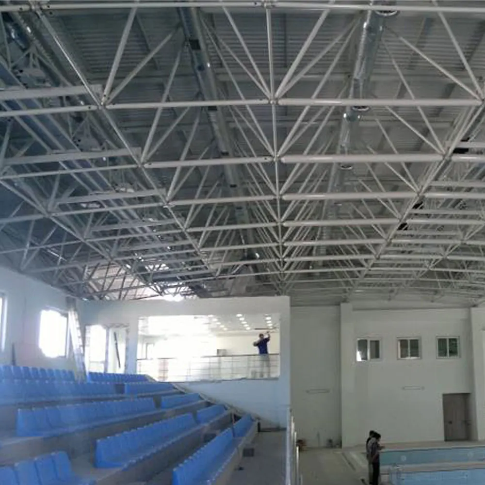 SAFS High-Quality Waterproof and Weather-Resistant Steel Structure Swimming Pool Roof | Custom Design Available