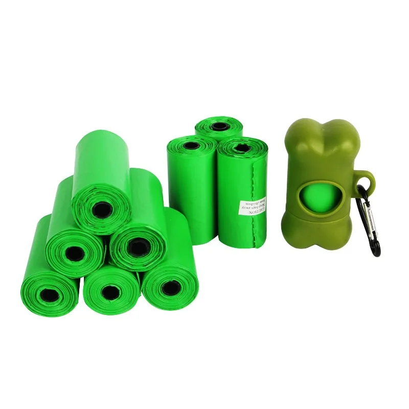 High quality custom logo eco friendly biodegradable disposable dog poop waste bags