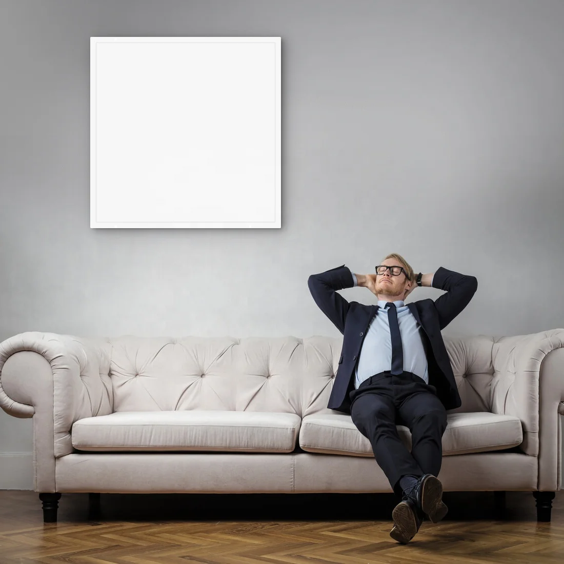 Настенный потолочный Электрический нагреватель со светодиодной подсветкой, плоский углеволоконный инфракрасный нагреватель панели