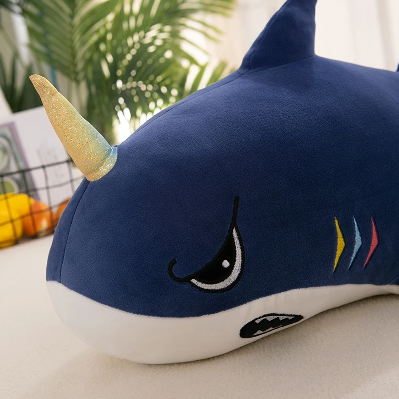 Customized Woven Cartoon Animal Blanket Customs Animals Shark Whale Pillow Blanket