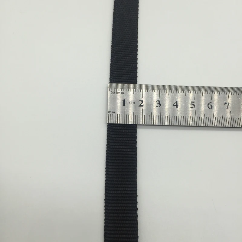 
High Quality Thicken Black 16MM Polypropylene Ribbon PP Plain Webbing For Zipper Puller 