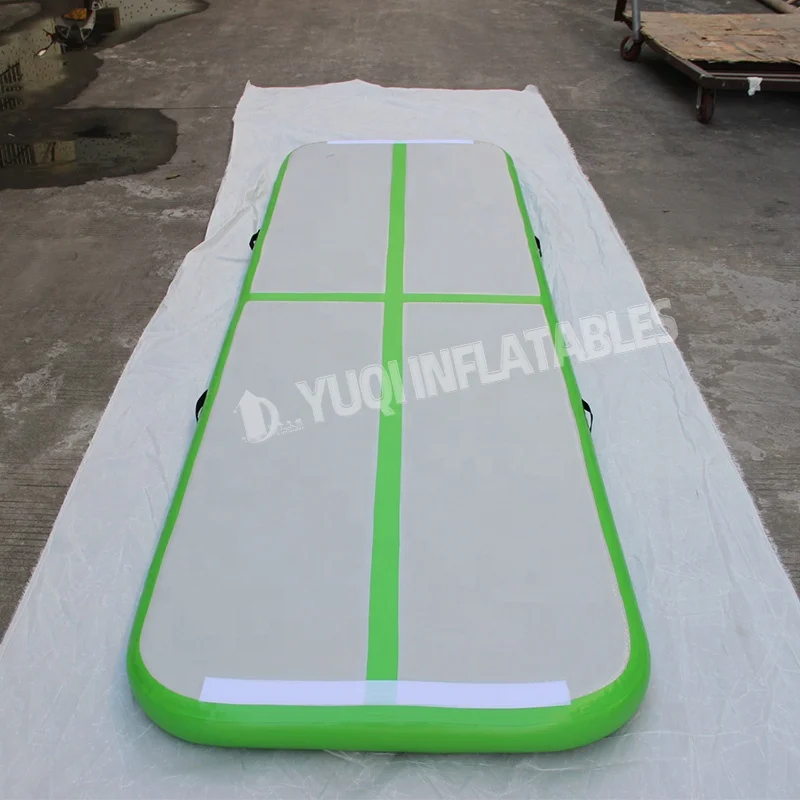 Home exercise gymnastics mat inflatable floor gym yoga wholesale price tambling mat rolling training equipment