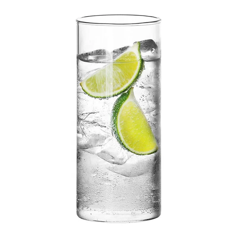 Manufacturers supply glass water glass home glasses milk breakfast light transparent cups