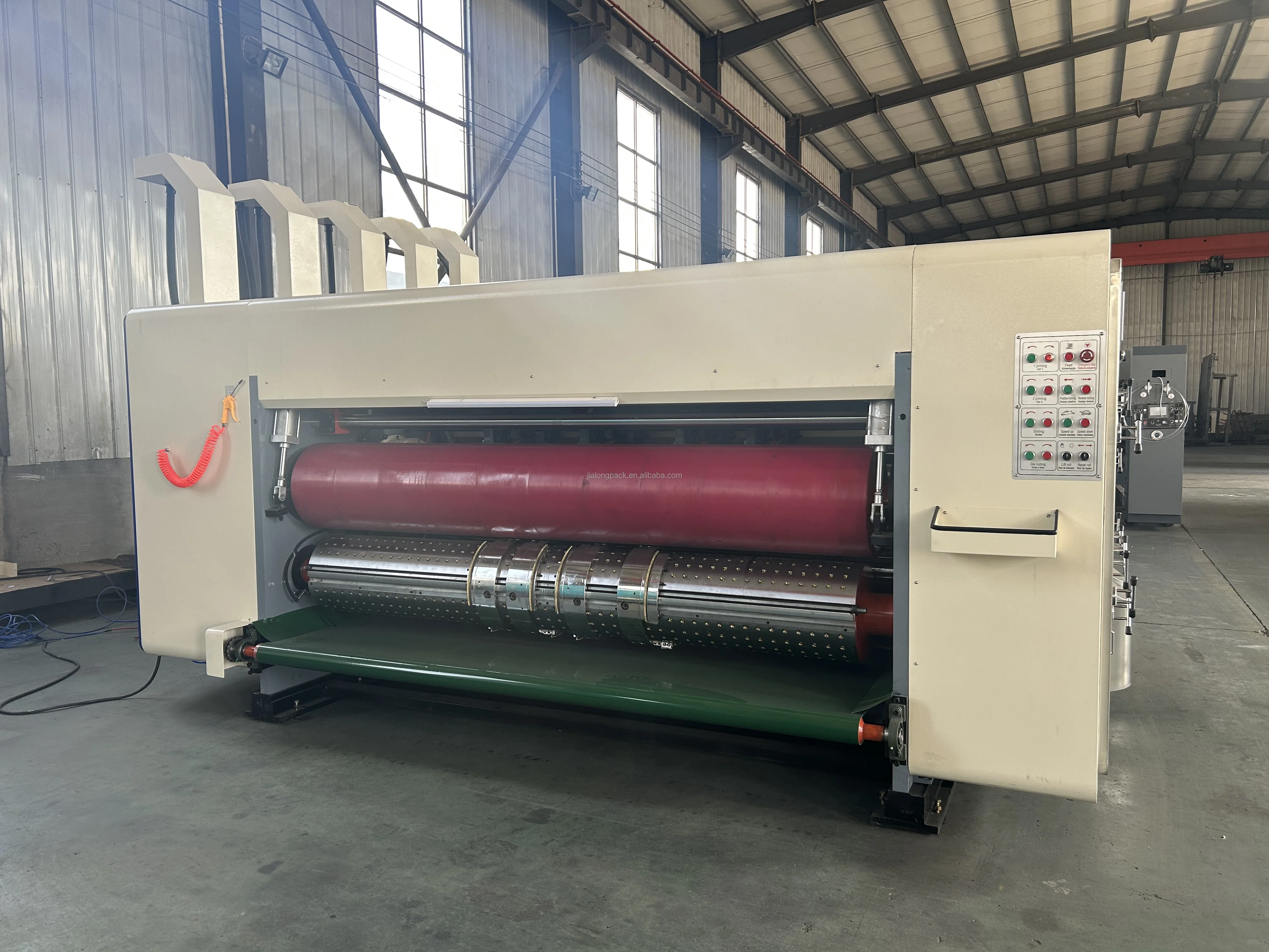 High-speed Automatic Printing Slotting Die Cutting Machine Carton Production Equipment