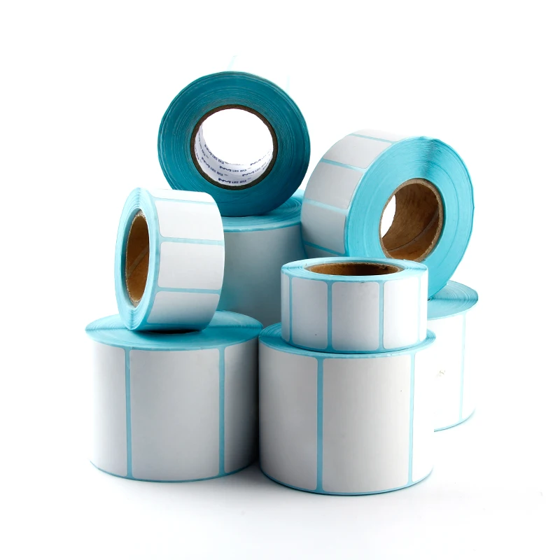 Factory wholesale 4x6 a6 thermal shipping label sensitive sticker roll white direct thermal labels