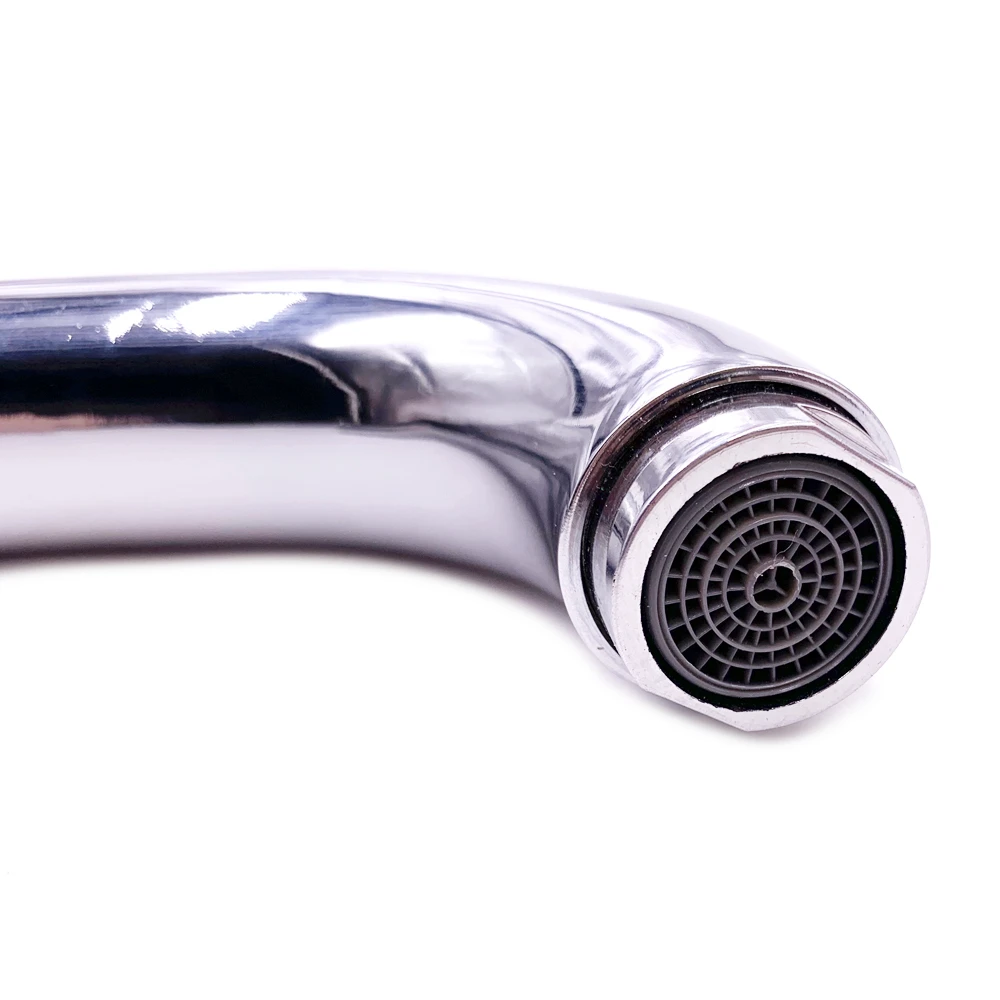 Stainless Steel 201 Chrome Plated Faucet Spout Tube Length 39cm