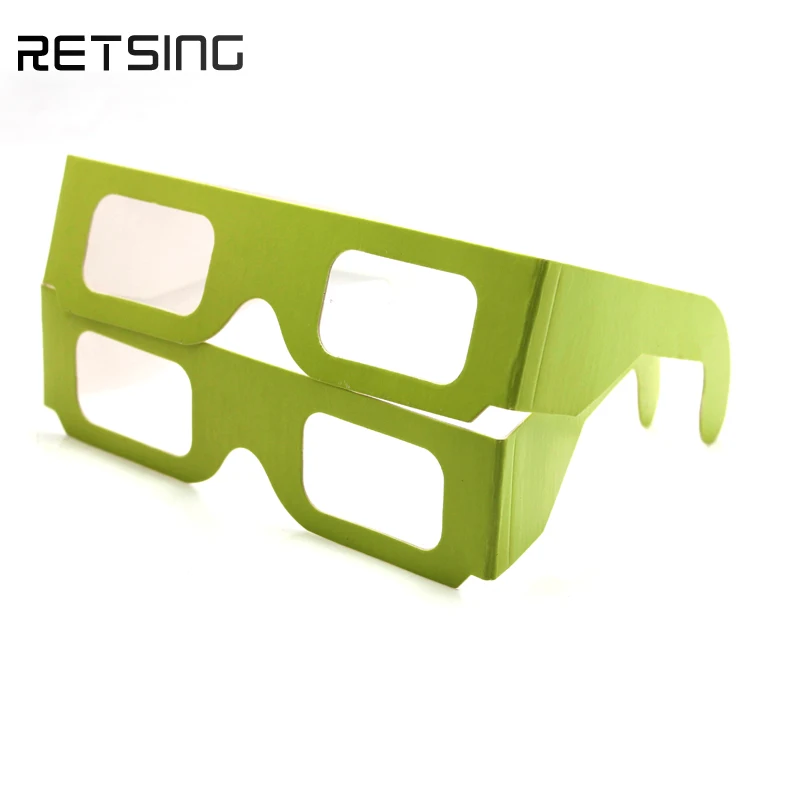 Factory price wholesale paper chromadepth 3d glasses