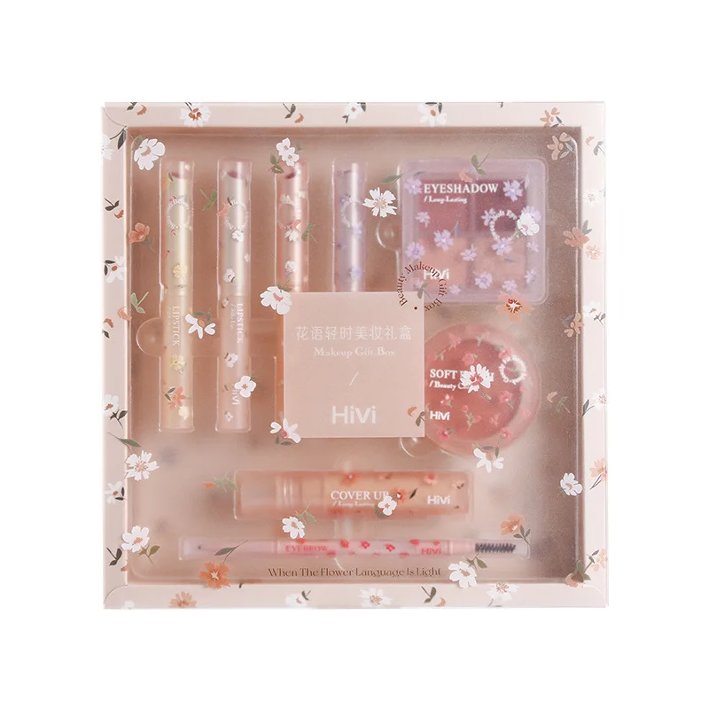 Wholesale flowers make up kit makeup sets make up gift set makeup kits for women cosmetic