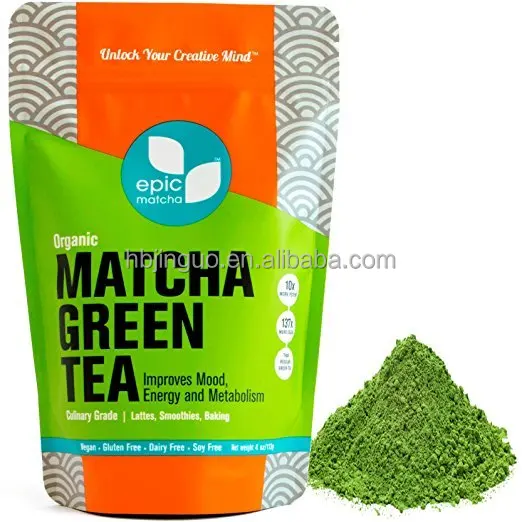 Free Sample Wholesale Private Label Detox Slimming Tea Green Matcha Powder for Weight