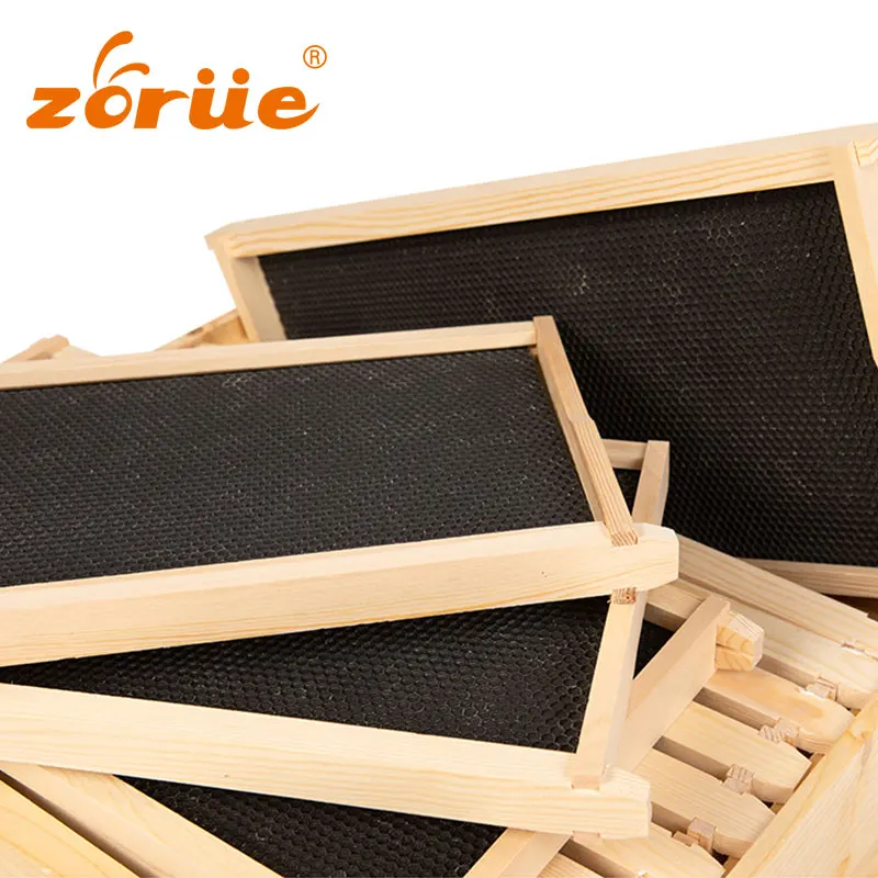 10 Frame Beehive Super and Deep Australia Beehive Box Deep Brood Box Dipped Includes Wooden Frames & Waxed Foundation