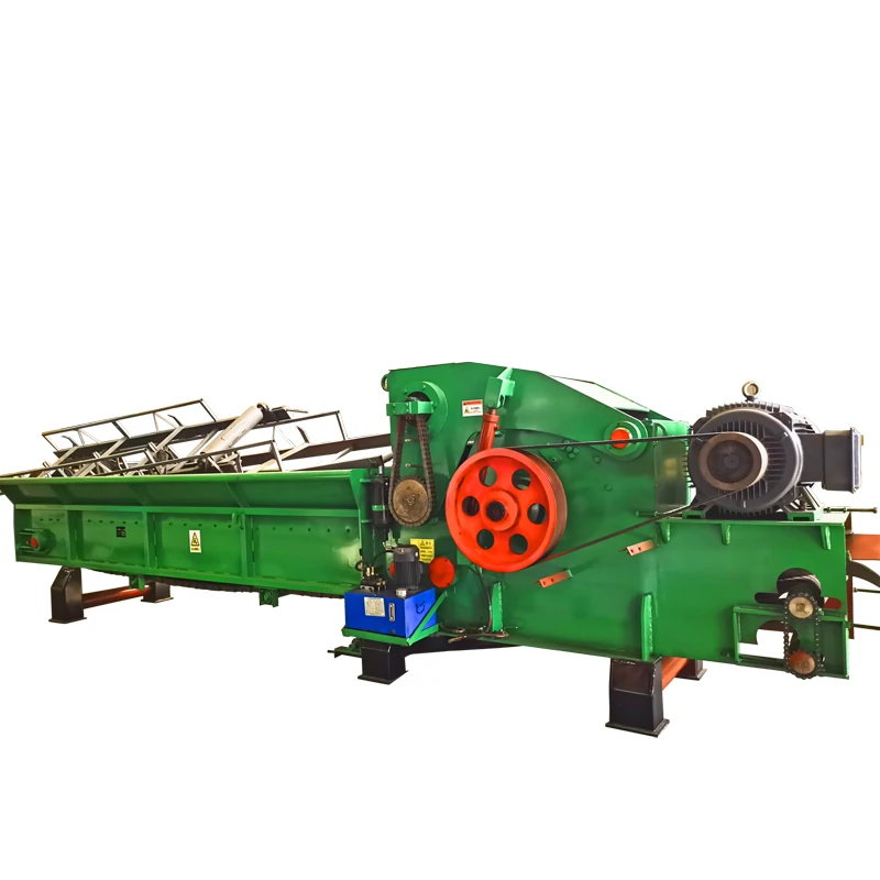 Electric SHD 216 wood drum chipper machine wood chipper