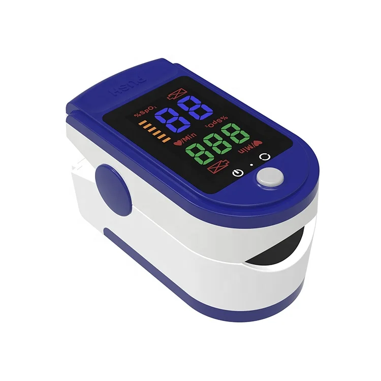  Wholesale Medical Equipment Lk87 4 Colors LED Display Finger Oximet Monitor Detector Smart Fingertip Pulse Blood