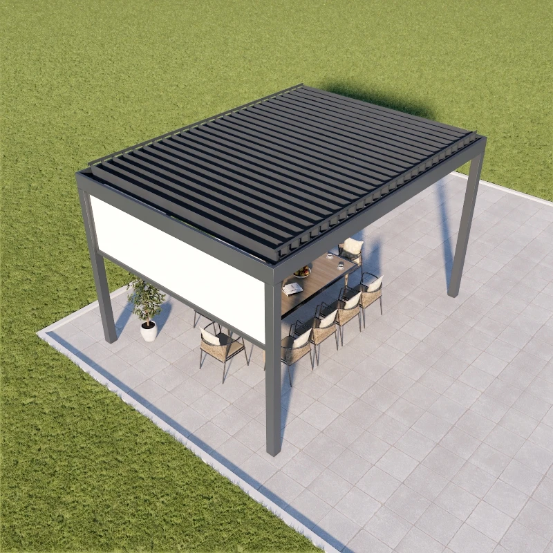 Scienlan Garden Metal Pergola Gazebo Bioclimatica Retractil Pergola Price Modern Outdoor Smart Pergola