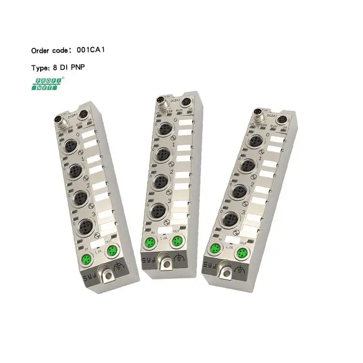 New Profinet communication protocol remote 4-port I/O sensor 001CA1 narrow module IP67 fieldbus