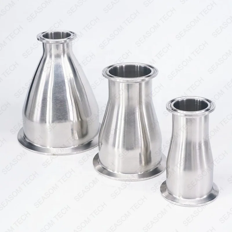 sanitary triclamp 6 x 4 tri clamp bowl speed reducer closed loop