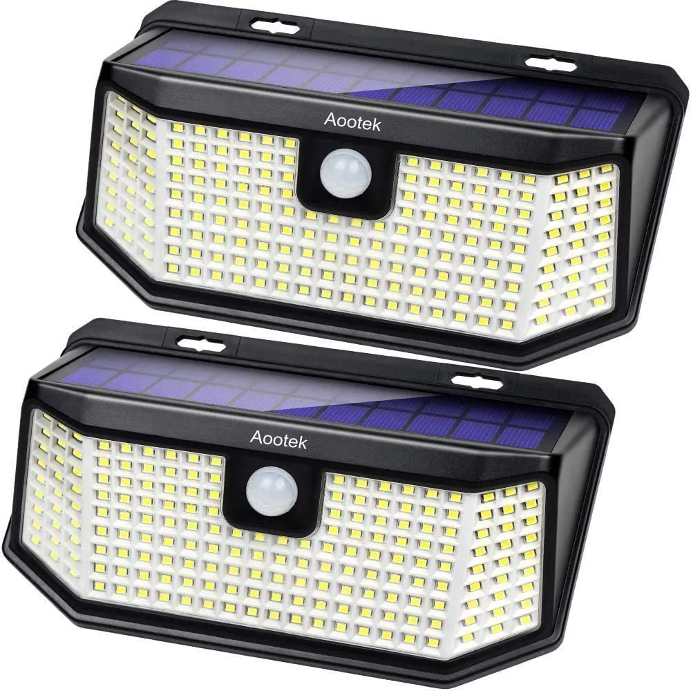 Amazon Motion Sensor Solar Powered Pathway Flood Street Lighting Led Wall Lamp RGB Outdoor Waterproof Solar Garden Lights