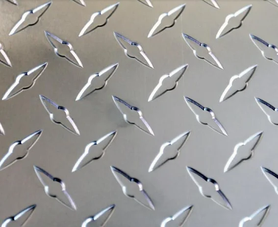 
Factory aluminum tread plate 5 bar diamond anti-slip alloy aluminum chequered plate in stock 