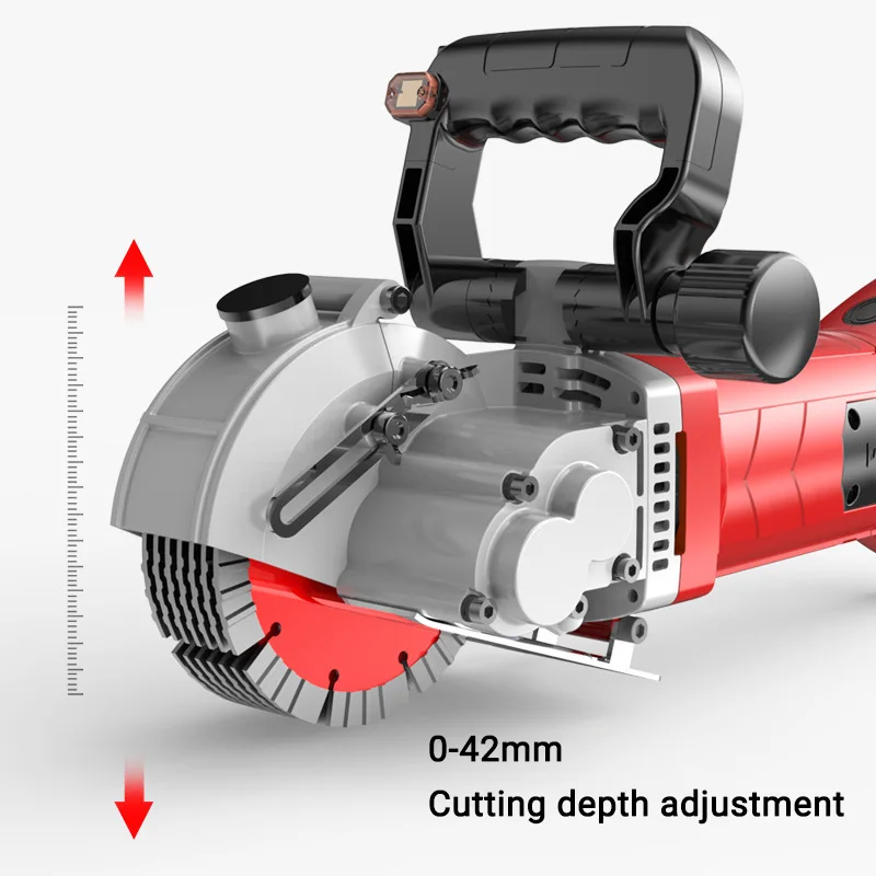 Fully Automatic Dust-Free Wall Slotting and Cutting Machine  Water & Electricity Installation  Tile Applications