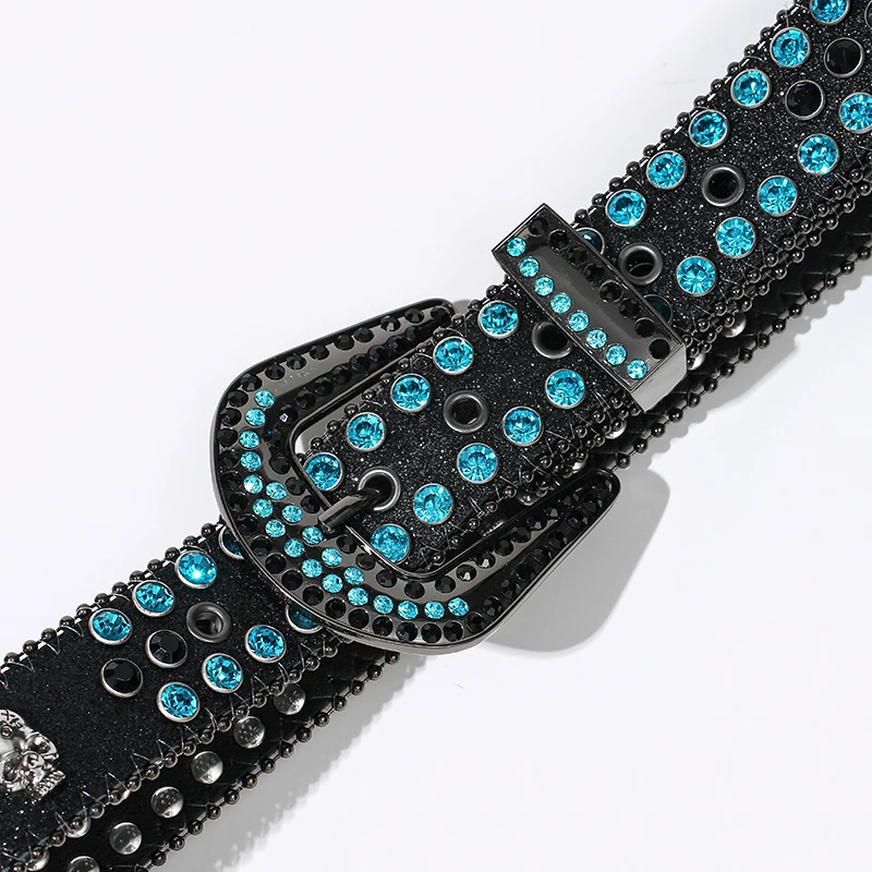 Заводская распродажа, высококачественный ковбойский пояс со стразами