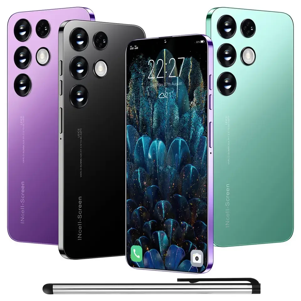 Mobile Phones S23 Ultra Original Unlocked 6.8 inch HD touch screen 16GB+1TB Cell Phone