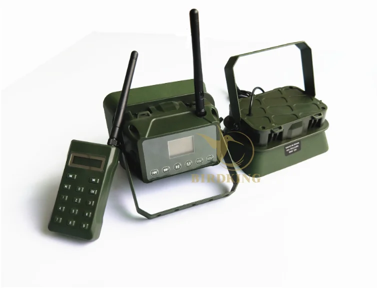 BK1523B remote control waterproof bird caller with camouflage hunting bag