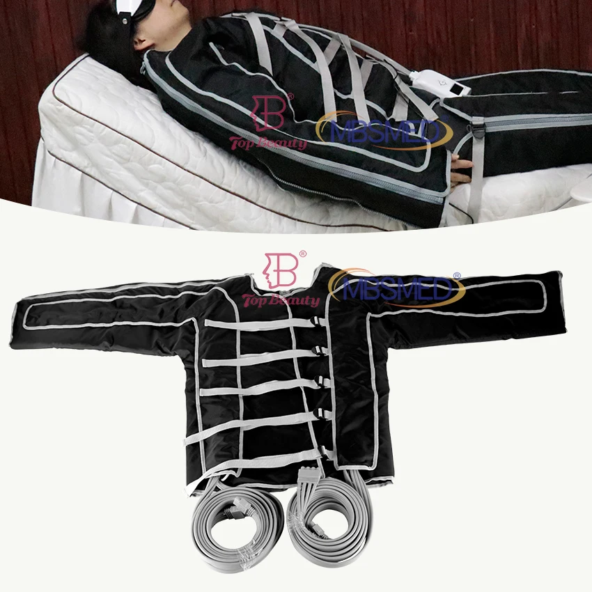 far infrared+ems therapy +lymphatic drainage vacuum pressotherapy body slimming machine