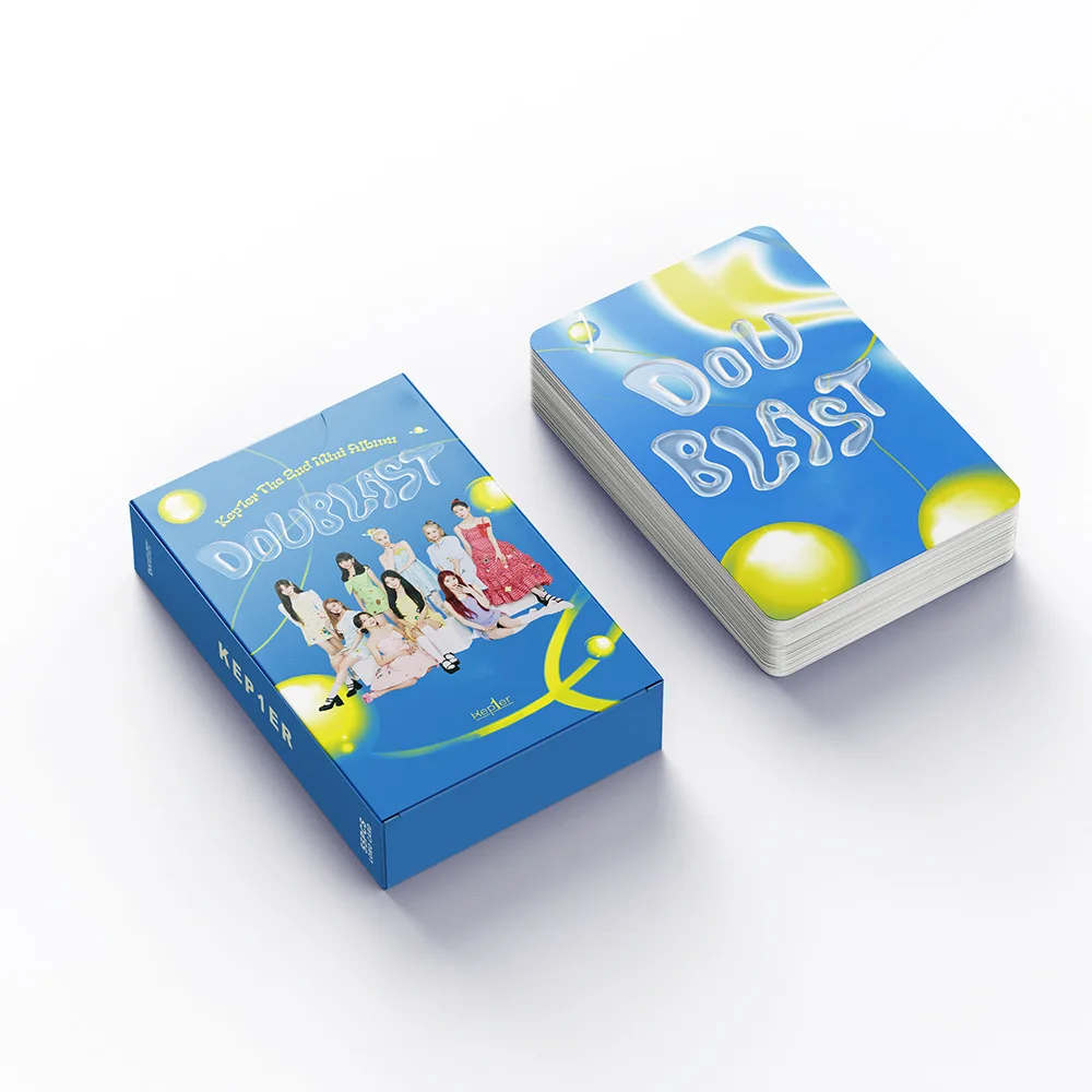 Wholesale Kpop Idol 55Pcs/Set Lomo Card Kep1er New Album DOUBLAST Photo Card