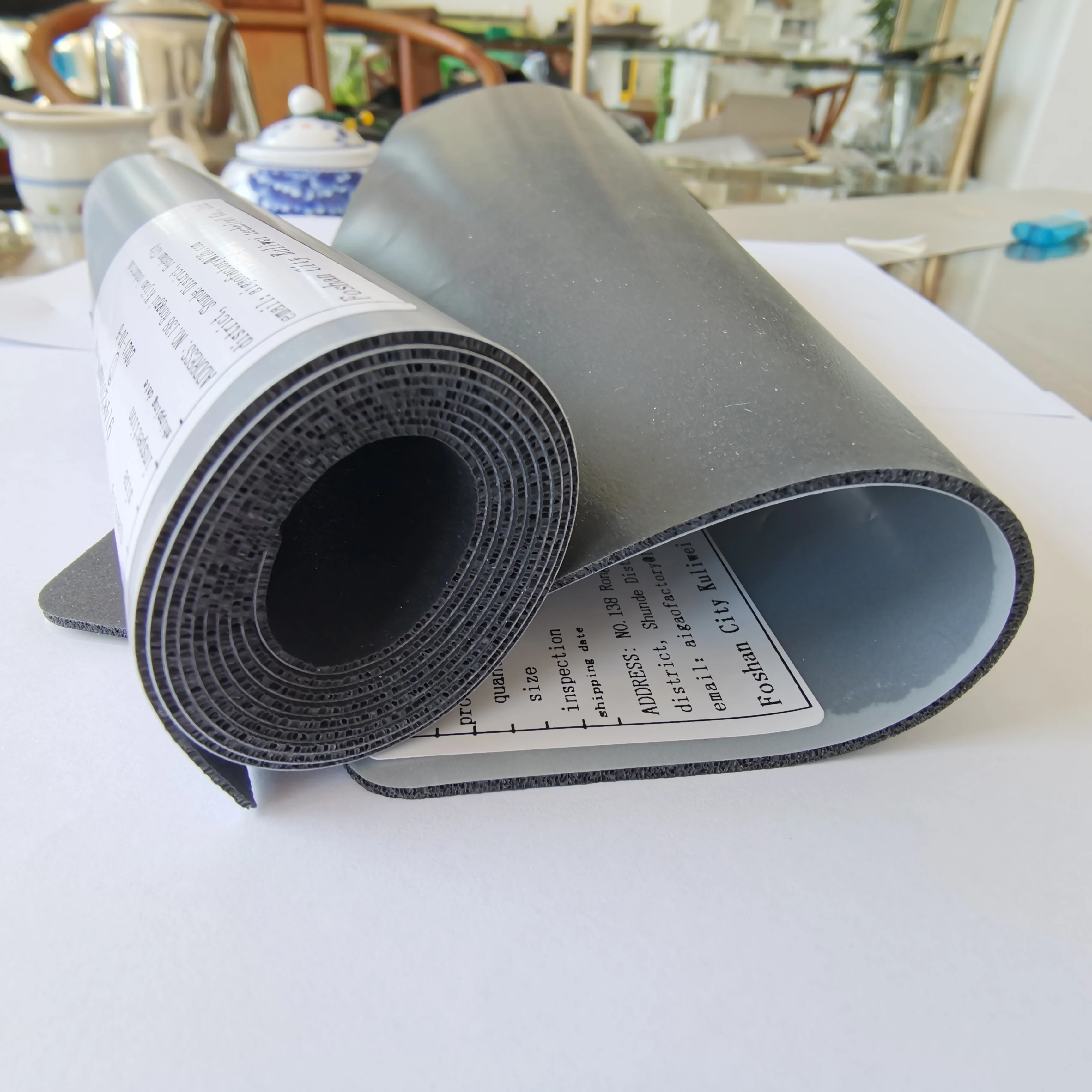 BISCO Rogers HT800 Solid 10mm Thermal Insulation Silicone Foam Sheet Roll