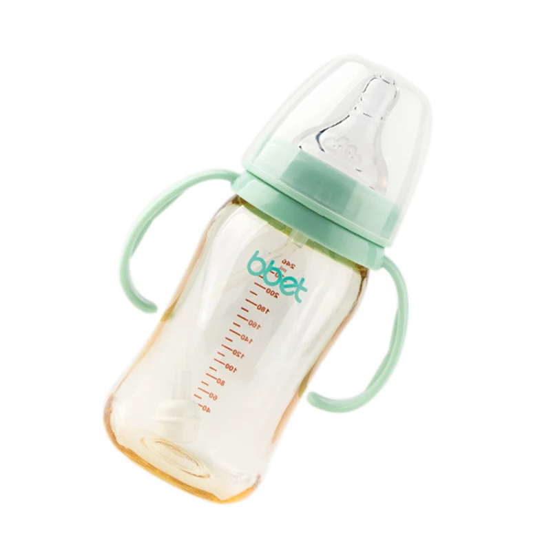 big wide neck straw nursing feeding baby bottles teat kit in bulk with formula dispenser