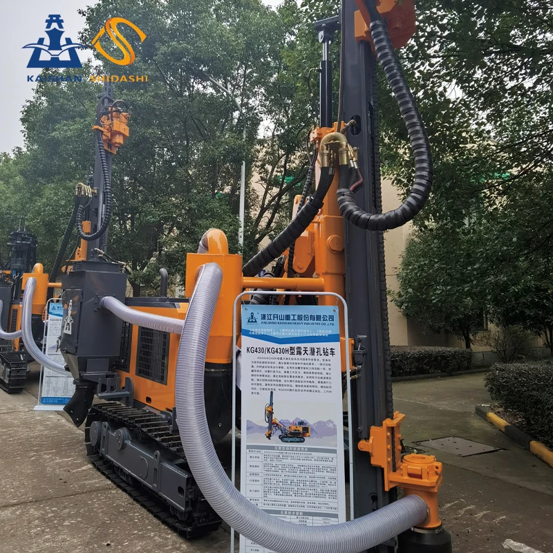 Kaishan 2024 б/у KG430 DTH энергосберегающие наземные Геотехнические буровые установки используемые для горных матов Горизонтально направленных