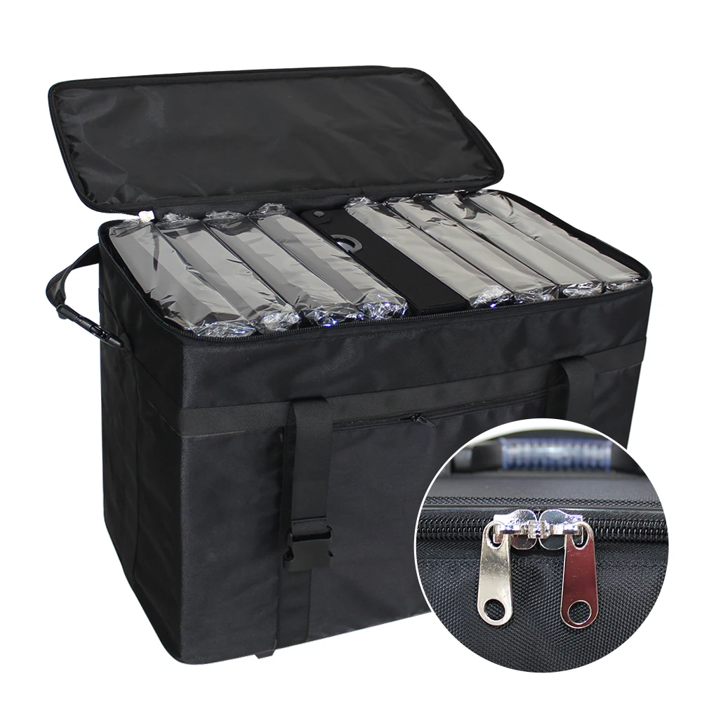 Портативный чехол-тележка из ткани Оксфорд с 180 отделениями для оптических солнцезащитных очков, витрина для путешествий, чемодан для упаковки очков