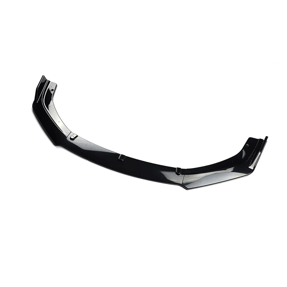 Auto Accessories China Factory Front Bumper Lip Spoiler Chin Splitter Gloss Black For Sedan Coupe Cars