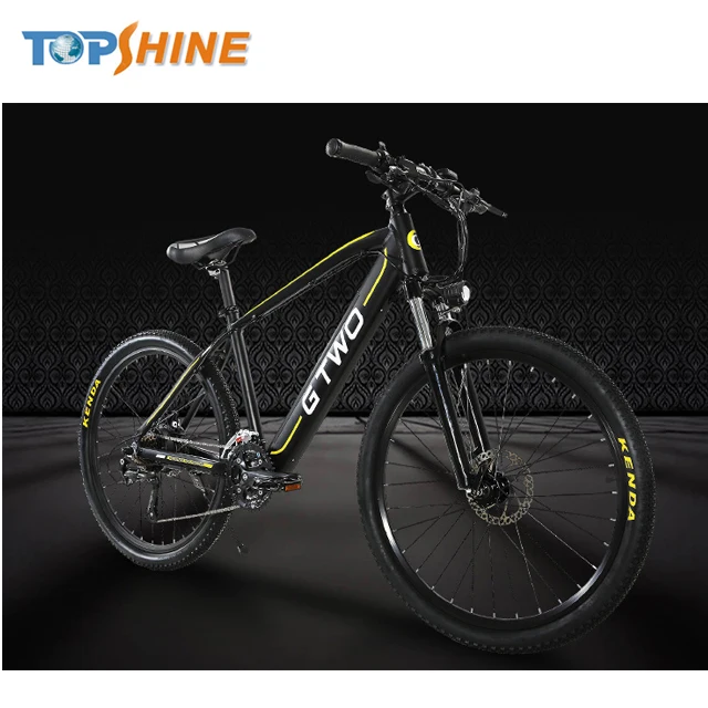 GPS-локатор в режиме реального времени, горный электрический велосипед со скрытой съемной батареей 48 В