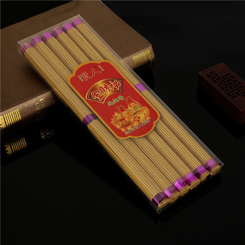 Manufacturer Supply Plastic Packaging Smokeless Incense Natural Agarwood Folk Crafts Zen Stick Incense