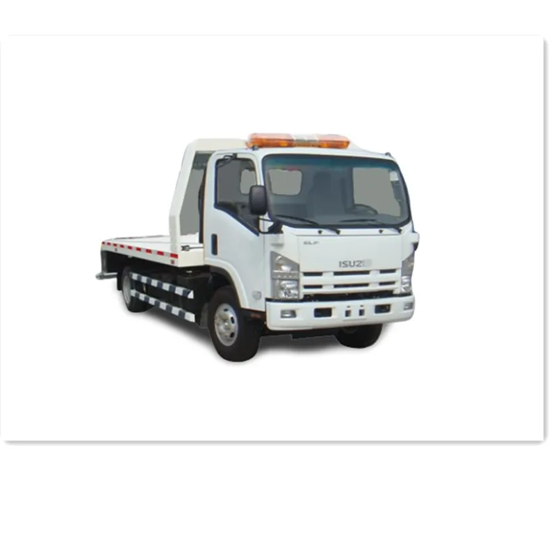Good performance ISUZ-U Wrecker Tow truck 6 ton Emergency Towing flatbed Truck Recovery Truck Bed Side