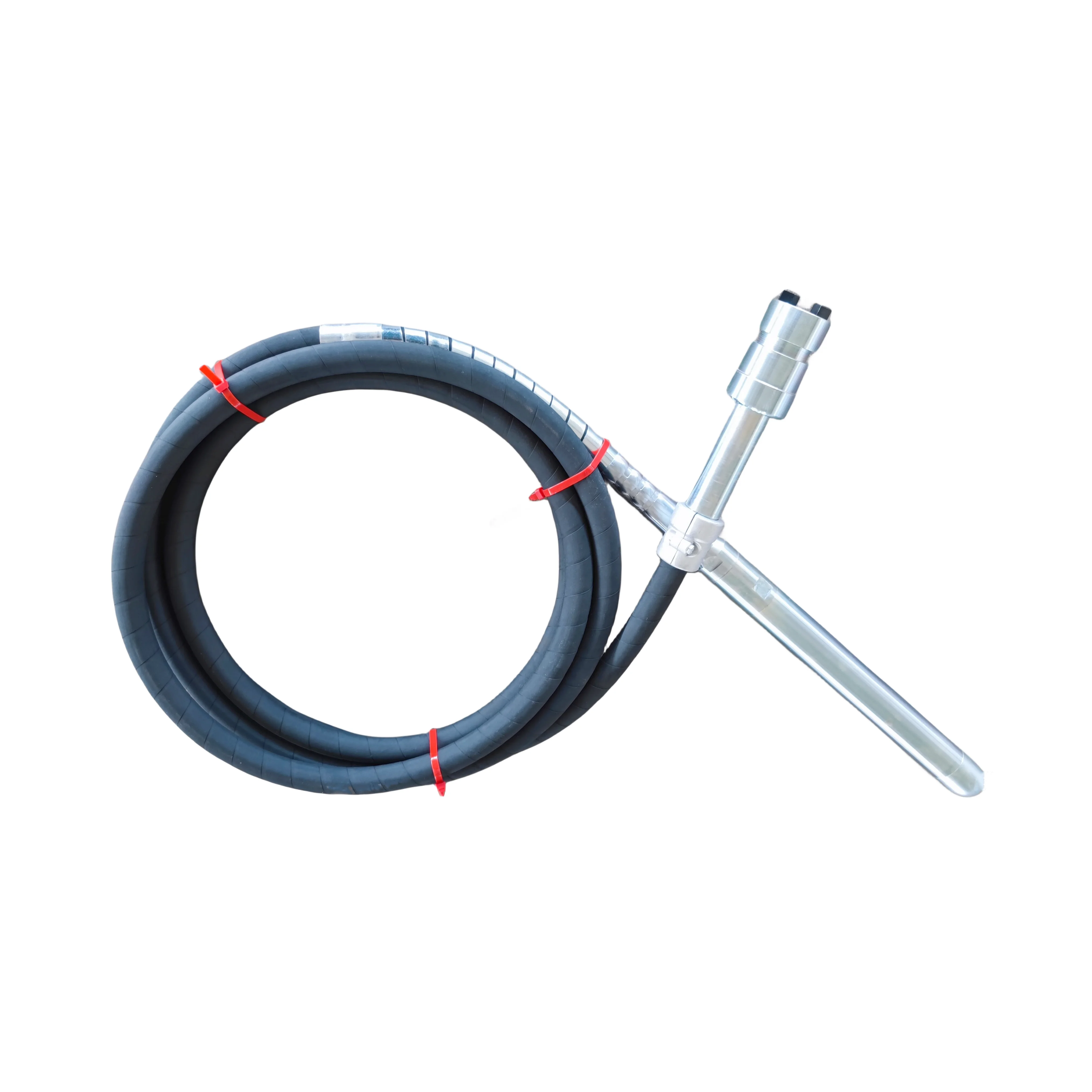 Factory supply gasoline engine  flexible shaft concrete vibrator poker with drive unit-D/E/Chinese coupling