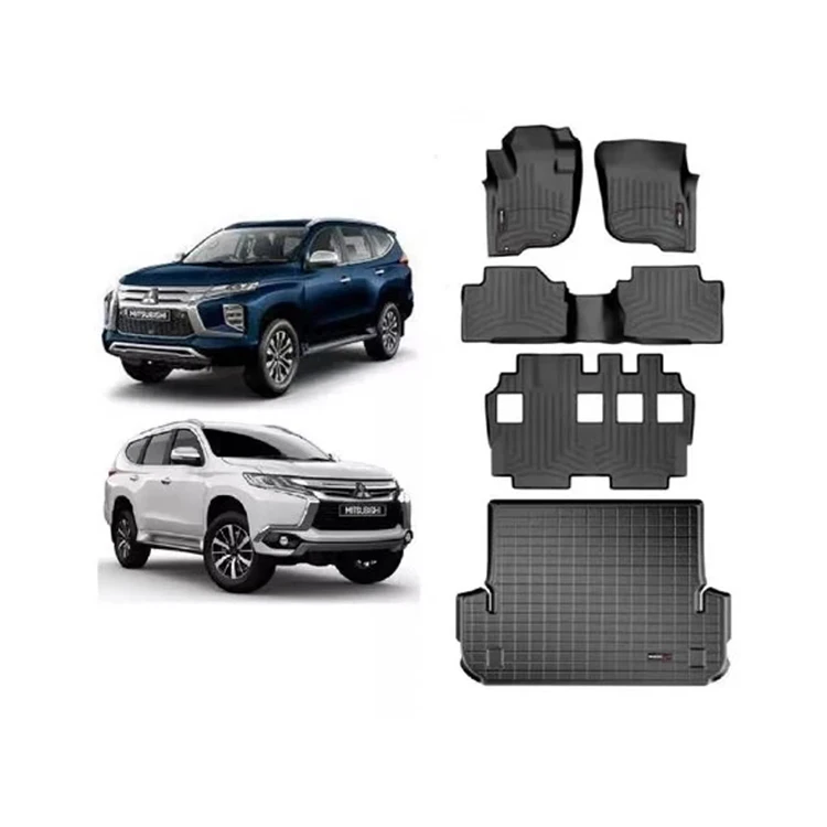 Прямая поставка с завода автомобильные аксессуары для четырех сезонов 3d Tpe противоскользящий Черный автомобильный коврик ног