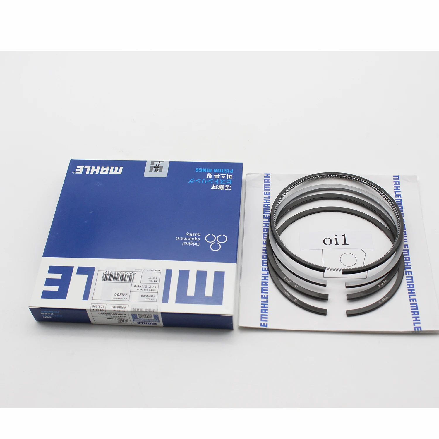 Manufacturer Original MAHLE  Diesel Engine 6BG1-4 1-12121146-0  Piston Ring For Excavator ISUZU ZAX200 Engine Parts