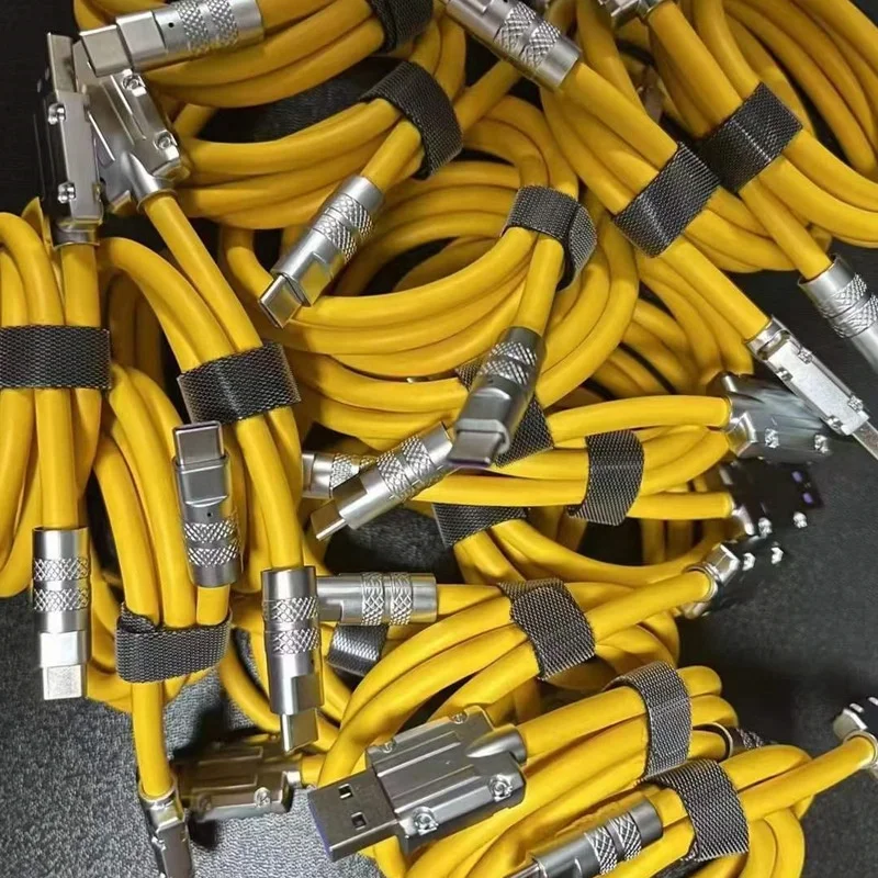 2022 New Ziny Alloy Soft Liquid Silicone Data Cable Hight Speed USB C 6A 120W Max Fast Charging Date Cable 1m Type C for Huawei