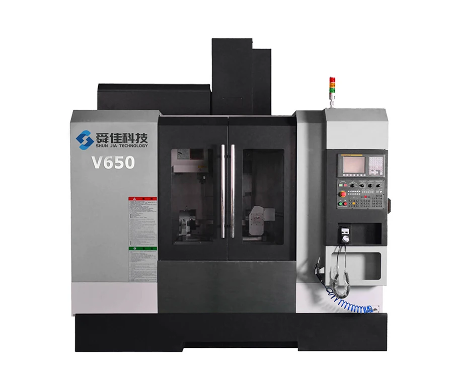 Hengda CNC VMC650 LV650 Siemens Fanuc Mitsubishi Syntec GSK Controller 3/4/5 Axis CNC Milling Machine Center