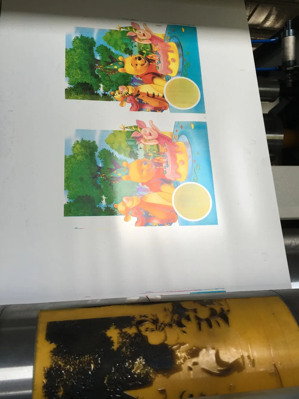 DC-2600 Plastic PE BOPP PET PVC Film Paper New 2 Color Flexo Flexographic Printing Printers