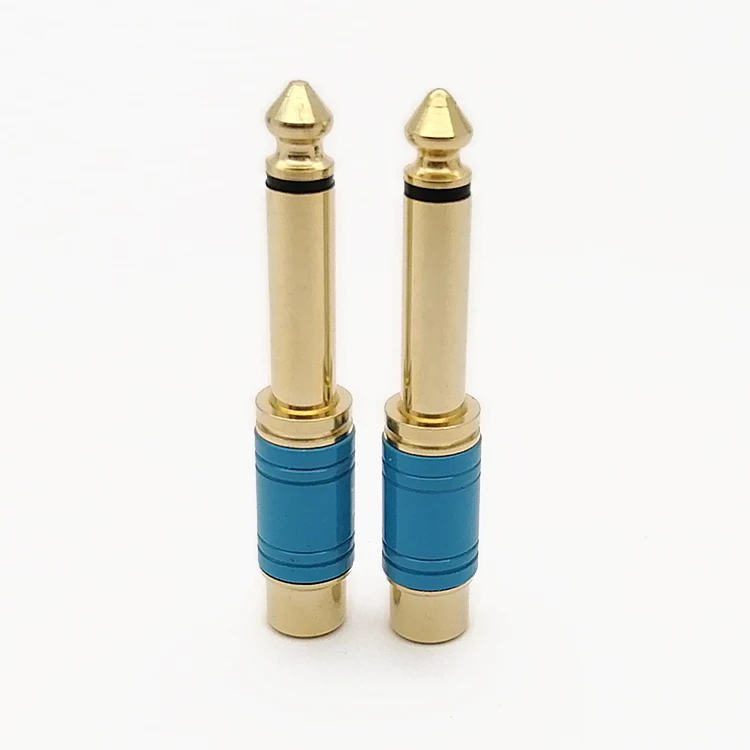 
converting RCA Cables to 1/4