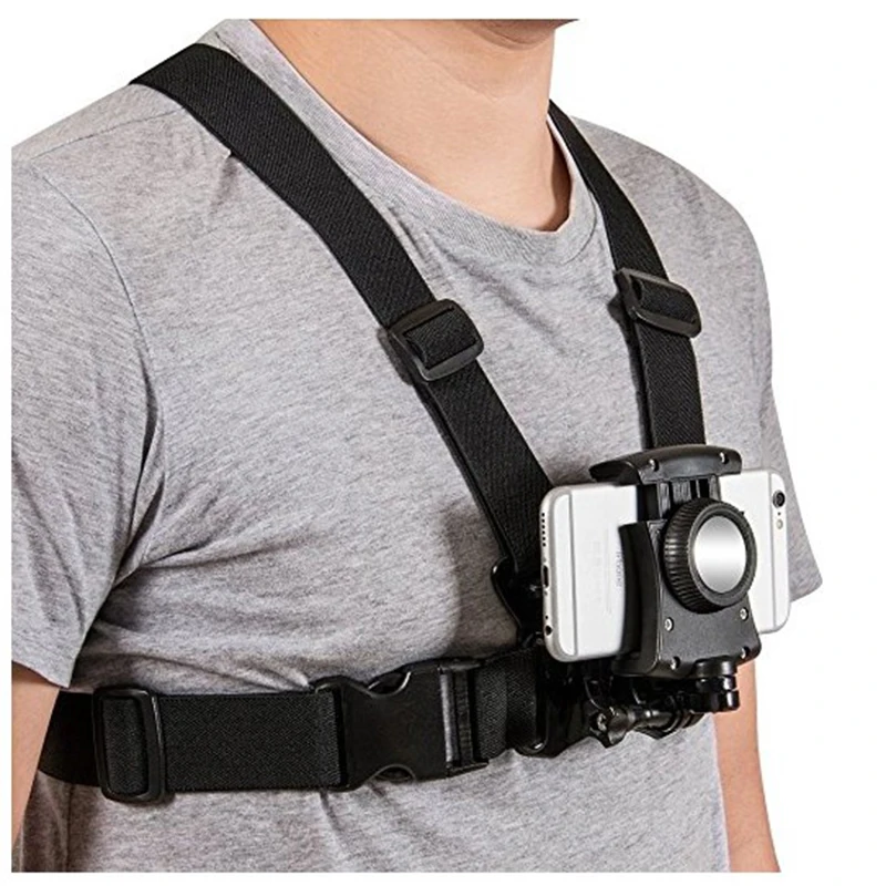Cheapest Chest Strap Mount Belt For Gopro Hero 7 6 5 4  4K Action camera Chest Harness for SJCAM SJ4000 sport cam fix