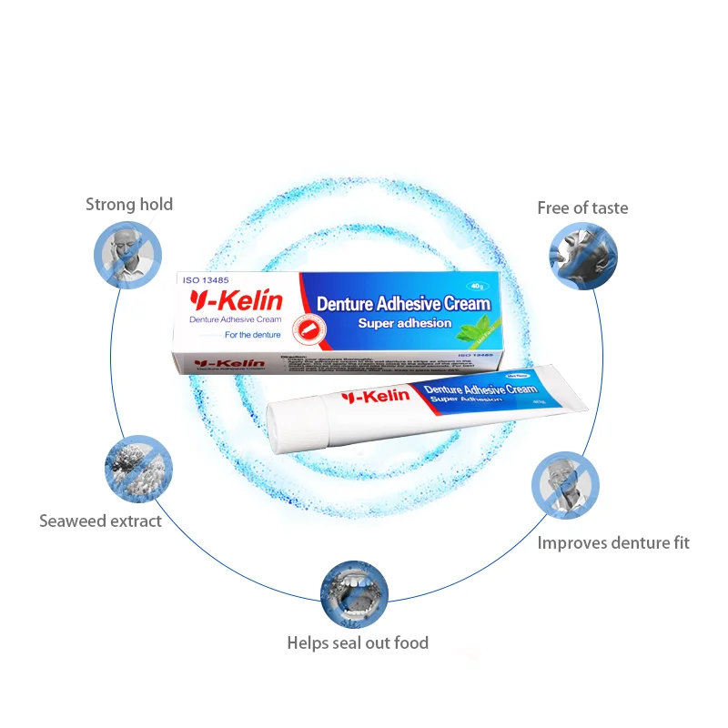 Hot Sale Extra Strong 12 Hour Effect Denture Adhesive Cream