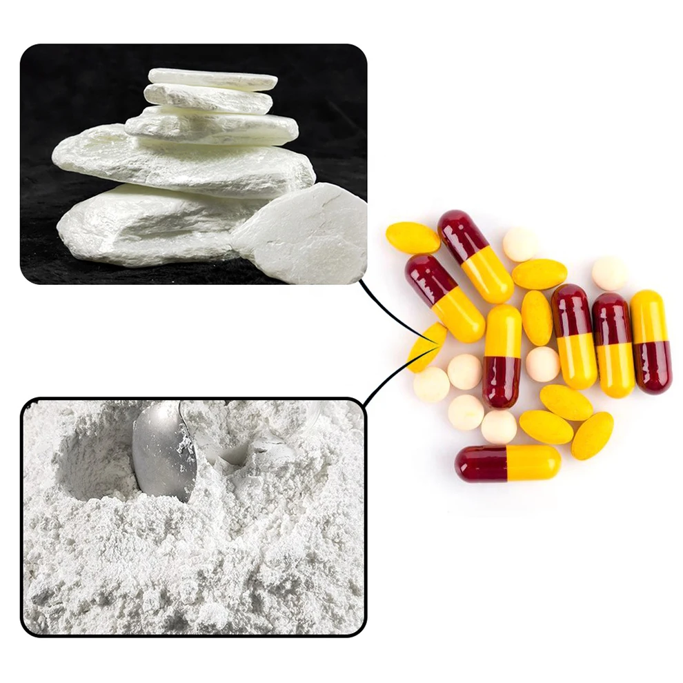 
Dandong Tianci best selling factory price 92% whiteness 325mesh talc powder 