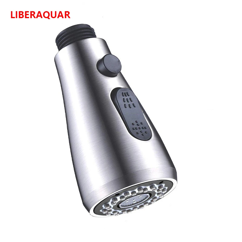 Kitchen Bathroom Faucet Pull Out Shower Head Water Faucets Spray Replacement Head Sprinkler Filter