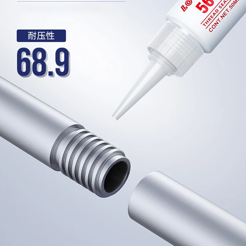 50ml 250ml Loctiter 567 565 572 Pipe Thread Sealant Adhesive Removable High Temperature Resistant Sealing Glue