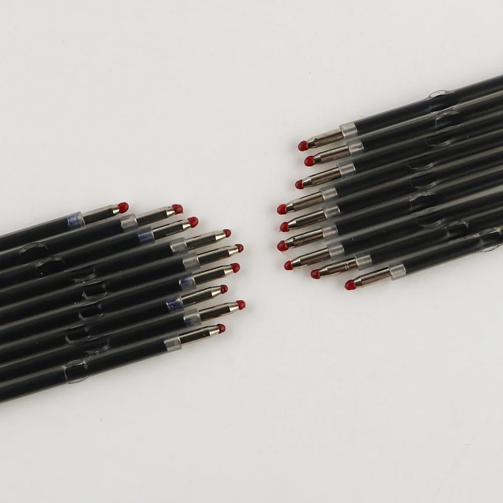 School & Office Pen Pen Refills Supplies Writing Accessories 1.0 mm blue black replacement refills for diy plastic ballpoint Pen